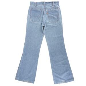 70s Levis flare leg jeans 1970s vintage